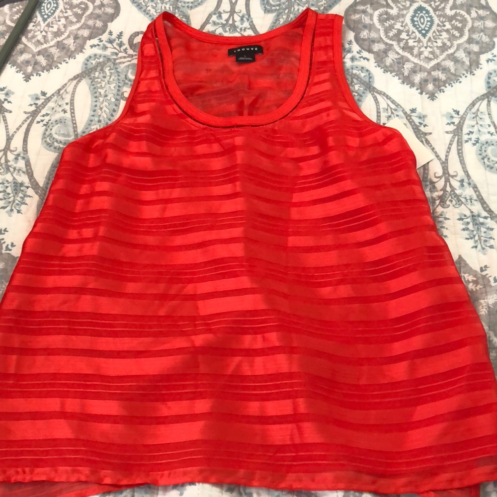 Reddish orange is the new black